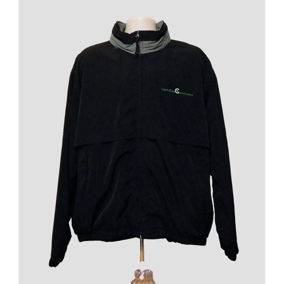 Rock Ridge Jacket 2X Black Hidden Hoodie North Gate Constructors Pockets LS - Picture 1 of 12